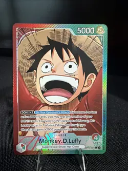 Monkey.D.Luffy (001) (Alternate Art) OP13-001 Carrying On His Will Foil - Image 1