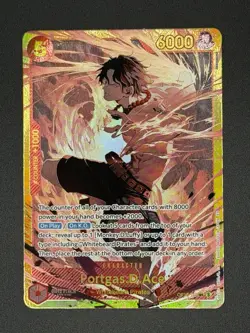 One Piece The Time of Battle OP-16 - Portgas.D.Ace OP16-118 SEC - Image 1