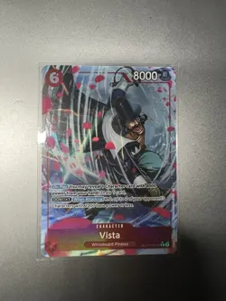Vista OP16-011 TR Alt Art Treasure Rare OP16 The Time of Battle One Piece NM - Image 1