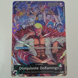 Bandai One Piece CCG Donquixote Doflamingo OP04-019 Special 5000 4C EN - Image 1