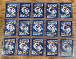LP (Unlimited) COMPLETE Pokemon Fossil Set - 47 Cards * Non-Holo Only * - Image 4
