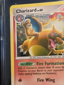 Charizard 1/99 Holo Rare 2009 Platinum Arceus Pokemon Card - CGC 8.5 NM/MINT - Image 3