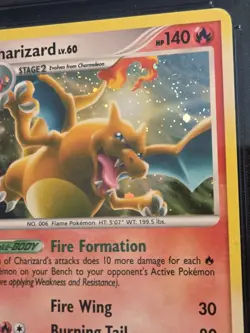 Charizard 1/99 Holo Rare 2009 Platinum Arceus Pokemon Card - CGC 8.5 NM/MINT - Image 4