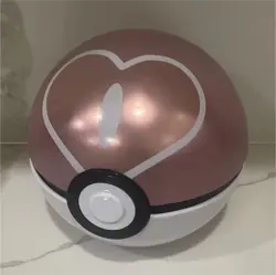 Empty Pokemon Love Ball Tin Card Pink White Black Poke Ball couple sm dents - Image 1
