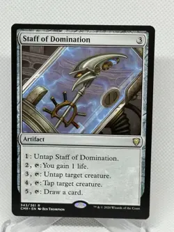 Staff of Domination - Commander Legends (CMR) - Magic The Gathering - Image 1
