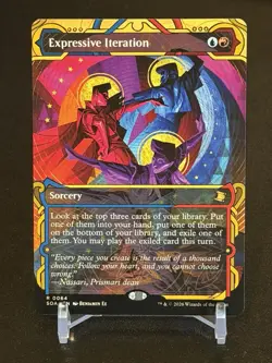 MTG Magic Secrets of Strixhaven: Mystical Archive Expressive Iteration 64 Rare - Image 1