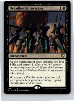 Magic the Gathering Dreadhorde Invasion Commander: Innistrad: Midnight Hunt 114 - Image 1