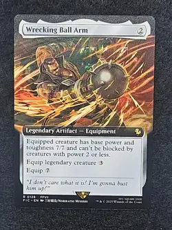 MTG: Final Fantasy Commander - Wrecking Ball Arm (Extended Art) - Image 1