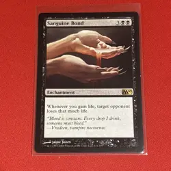 Magic 2010 Core (M10) regular Rare Sanguine Bond MTG MOL Magic - Image 1