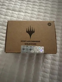 Goblin Storm MTG Secret Lair Commander Deck Sealed | IN HAND | Ready To Ship - Image 1