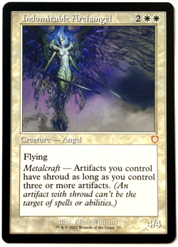 MTG Indomitable Archangel The Brothers' War Commander 72 NM Mythic - Image 1
