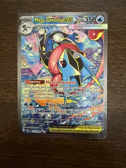 Mega Greninja EX 116/086 Crimson Invasion Secret Rare Holo Full Art English - Image 2