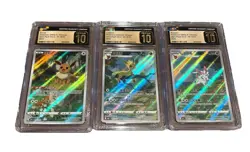 2025 POKEMON S.CHINESE CBB2C GEM PACK VOL 2 SEQUENTIAL CERT SET CGC 10 PRISTINE - Image 1