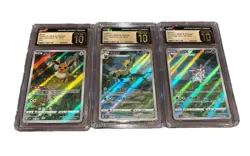 2025 POKEMON S.CHINESE CBB2C GEM PACK VOL 2 SEQUENTIAL CERT SET CGC 10 PRISTINE - Image 2