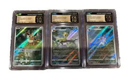 2025 POKEMON S.CHINESE CBB2C GEM PACK VOL 2 SEQUENTIAL CERT SET CGC 10 PRISTINE - Image 3