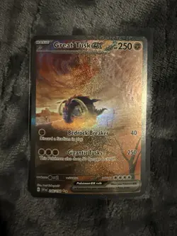 Pokemon Great Tusk EX 246/198 SV01: Scarlet & Violet Full Art Holo - Image 1