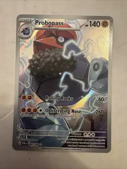 Pokemon TCG Probopass 096/088 Full Art Illustration Rare Holo Perfect Order - Image 1