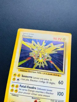 Carte Pokemon Electhor 16/102 HOLO Ed2 Set De Base Edition 2 Wizards FR - Image 2