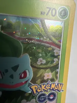 LP Bulbasaur SWSH231 Holo Swirl Sword & Shield Promo AUTHENTIC Pokemon Card - Image 3