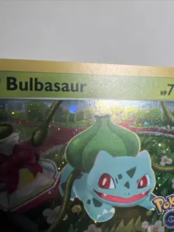 LP Bulbasaur SWSH231 Holo Swirl Sword & Shield Promo AUTHENTIC Pokemon Card - Image 4