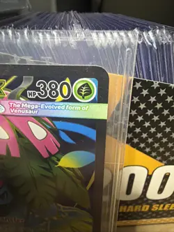 Mega Venusaur ex 155/132 Ultra Rare Mega Evolution Pokemon Holo Near Mint - Image 3