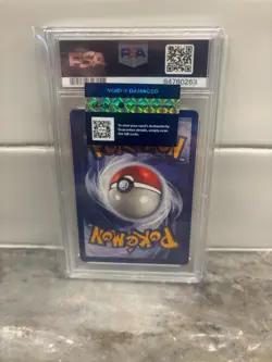 Pokemon TCG Hitmonlee Fossil 1st Edition Holo Rare 7/62 PSA 9 - Image 2