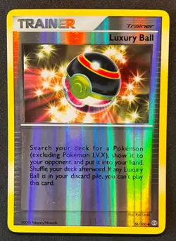Pokemon TCG Luxury Ball 86/100 Stormfront Uncommon Reverse Holo MP/HP - Image 1