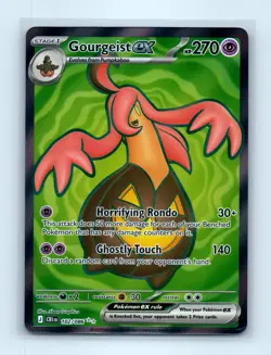 Pokemon tcg ME04: Chaos Rising Gourgeist ex Near Mint or Better - Image 1