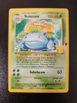 Venusaur Holo 15/102 Celebrations Classic Collection Pokemon 2021 NM - Image 1