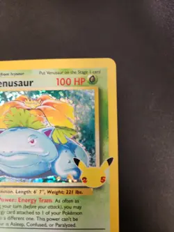 Venusaur Holo 15/102 Celebrations Classic Collection Pokemon 2021 NM - Image 3