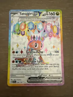 Tatsugiri ex 226/191 Ultra Rare Surging Sparks Pokemon NM b3 - Image 1