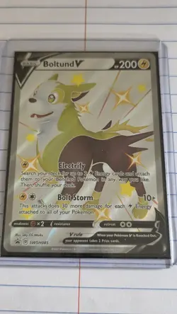 Boltund V SWSH085 Sword & Shield Promo Holo Card NM/M Pokemon TCG - Image 1
