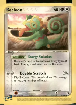 Kecleon 18/100 Rare Sandstorm Pokemon Near Mint - Image 1