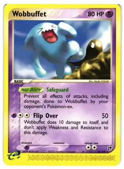 Pokemon TCG Wobbuffet 26/100 Rare Sandstorm NM - Image 1