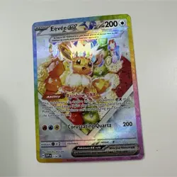 Pokemon TCG Eevee ex SVP 174/174 SV: Scarlet & Violet Promo Holo English 200 HP - Image 1