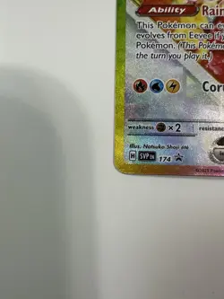 Pokemon TCG Eevee ex SVP 174/174 SV: Scarlet & Violet Promo Holo English 200 HP - Image 4