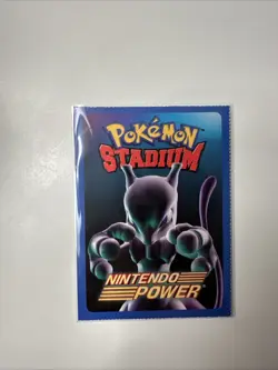 Mewtwo - Nintendo Power - Pokemon Stadium - ￼ Creased - Image 1