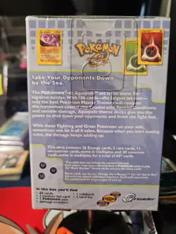 2002 Pokemon TCG Aquapolis Theme Deck - Rock Garden *BRAND NEW/FACTORY SEALED* - Image 2