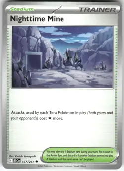 Nighttime Mine 197/217 Uncommon Ascended Heroes Pokemon Near Mint - Image 1