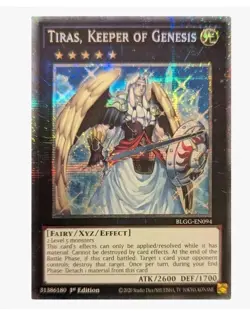 Tiras, Keeper of Genesis - BLGG-EN094 - Starlight Rare YuGiOh - Image 1