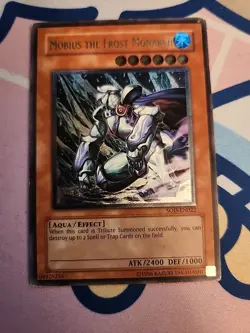 Yu-Gi-Oh! Mobius the Frost Monarch -SOD-EN022- Ultimate Rare - Unlimited Played - Image 1