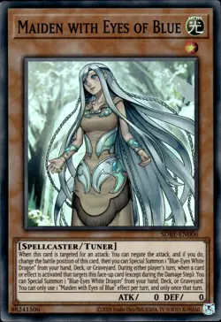 Maiden With Eyes Of Blue - Super Rare SDBE-EN006 - NM - YuGiOh - Image 1
