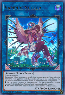 Vampire Sucker - MP19-EN030 - Ultra Rare - 1st Edition - Yugioh - Image 1