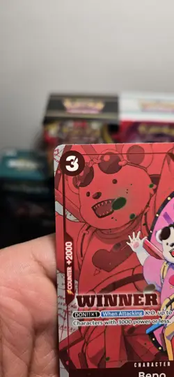 Bepo (Winner Pack Vol. 7) P-019 One Piece Promotion Cards Foil - Image 2