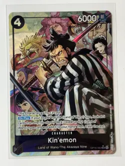 Kin'emon Alt Art (OP16-082) | OP16 - The Time of Battle | ENGLISH - Image 1