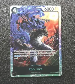 Rob Lucci EB04-048 Adventure on Kami's Island Foil SR One Piece OP15 - Image 1