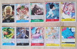 Lot de 10 Cartes Divers ONE PIECE CARD GAME FR - Image 1