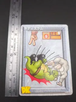 eddie Klump #T0003 Donkey Kong Card Game Nintendo 1999 Japan Ahomaro Games B1 - Image 4