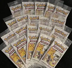 Lot Of 5 General Mills Cereal 25th Anniversary Pokemon Cards 3 Card Pack - Image 2