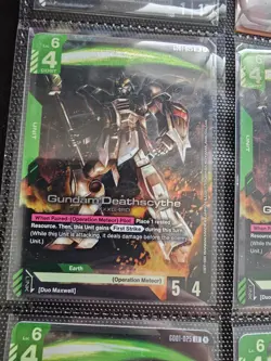 Gundam Deathscythe - GD01-025 LR - Newtype Rising - Gundam TCG Card Game - Image 1